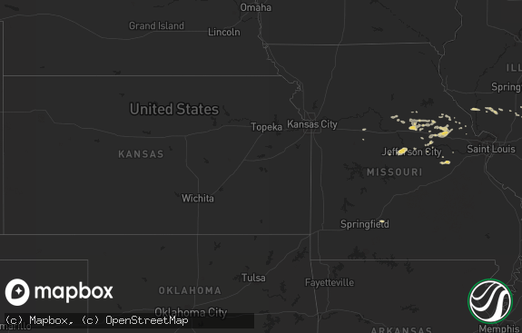 Hail map preview on 09-13-2011