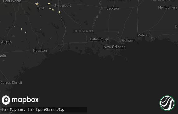 Hail map preview on 09-13-2012