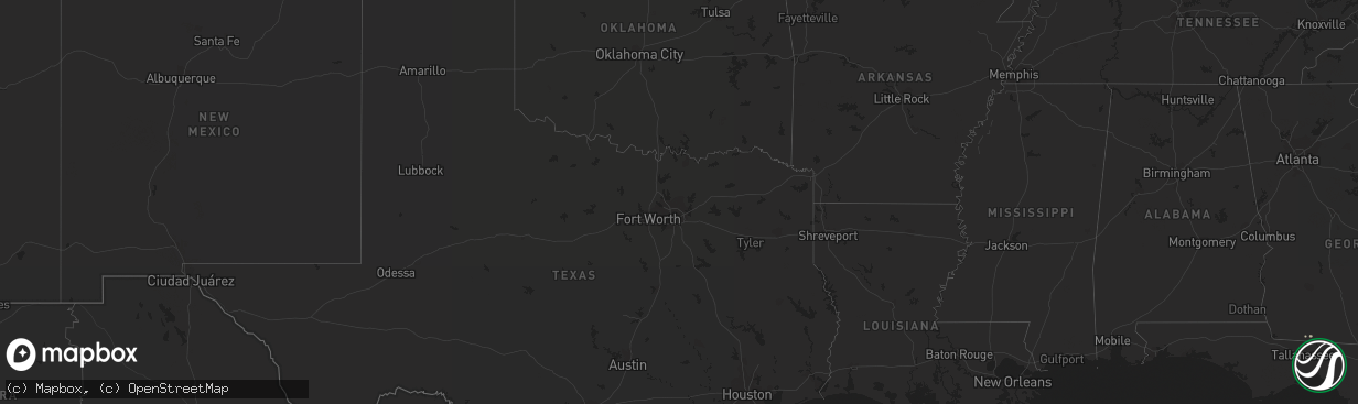 Hail map on September 13, 2014