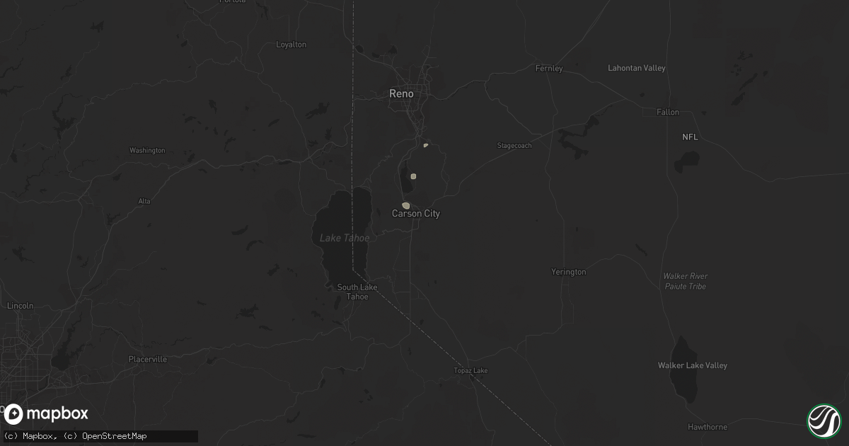 Hail map in Carson City, NV on September 13, 2017