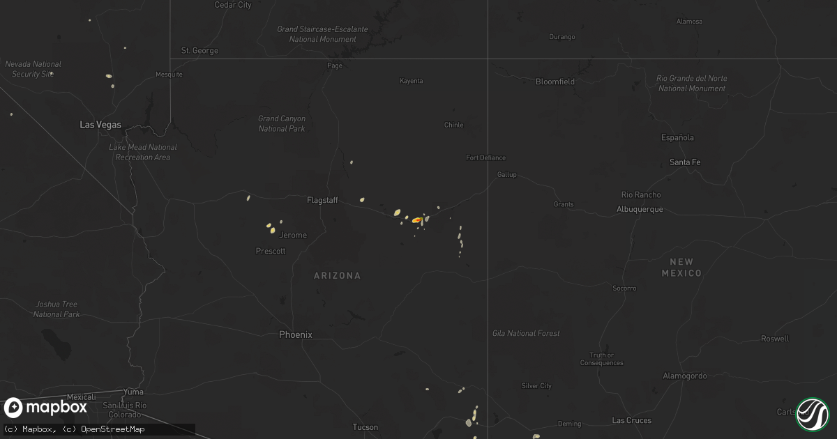 Hail map on September 13, 2022