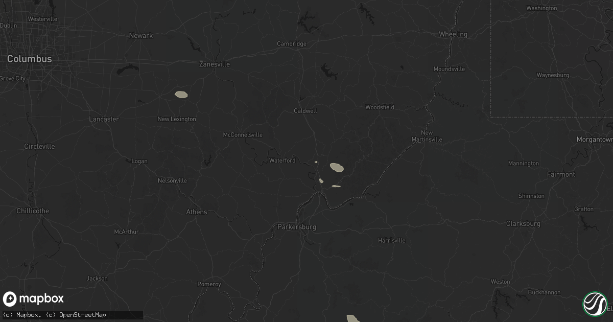 Hail map in Lowell, OH on September 13, 2026