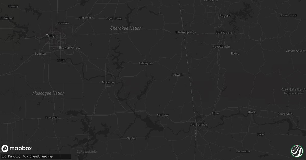 Hail map in Benson, AZ on September 14, 2011
