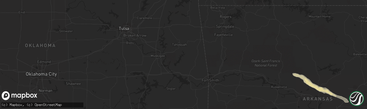 Hail map in Hedgesville, WV on September 14, 2011