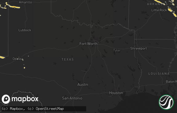 Hail map preview on 09-14-2011