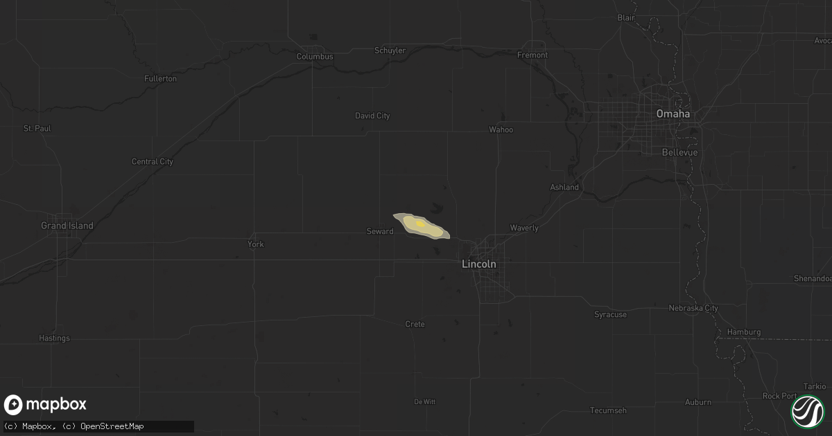 Hail map in Garland, NE on September 14, 2014