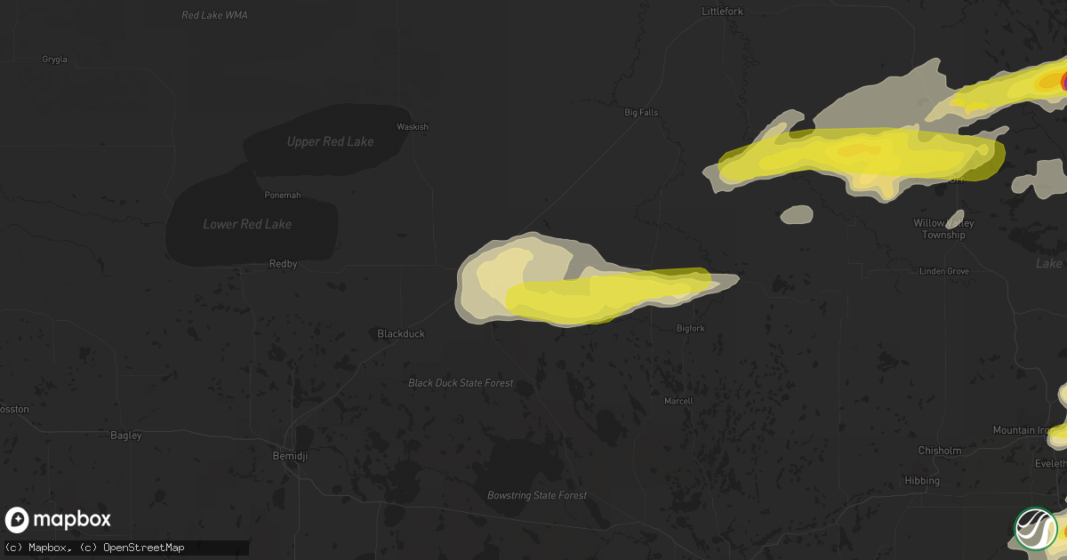 Hail map in Northome, MN on September 14, 2017