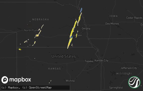 Hail map preview on 09-14-2025
