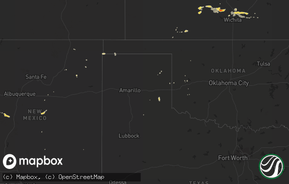 Hail map preview on 09-15-2013