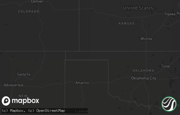 Hail map preview on 09-15-2015