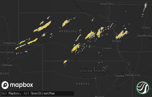 Hail map preview on 09-15-2017