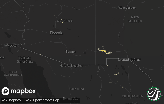 Hail map preview on 09-15-2019