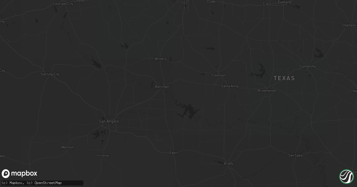 Hail map in Cuervo, NM on September 15, 2023
