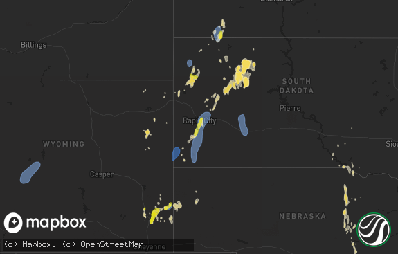 Hail map preview on 09-15-2024