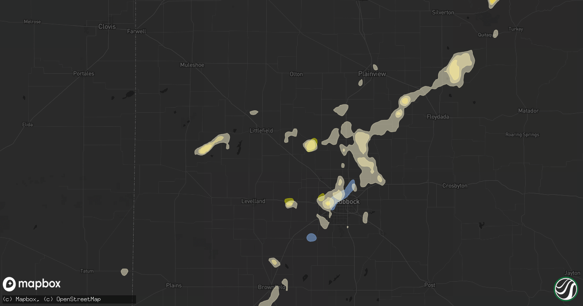Hail map in Anton, TX on September 15, 2026