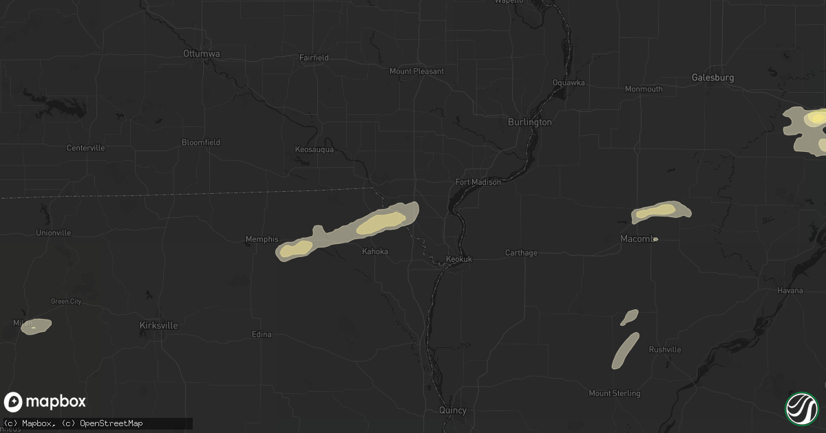 Hail map in Argyle, IA on September 15, 2026