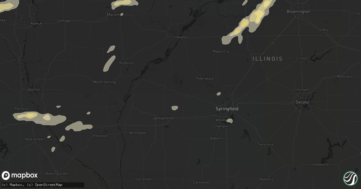 Hail map in Ashland, IL on September 15, 2026