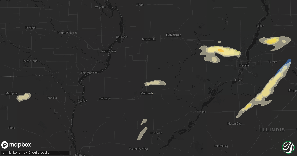 Hail map in Good Hope, IL on September 15, 2026