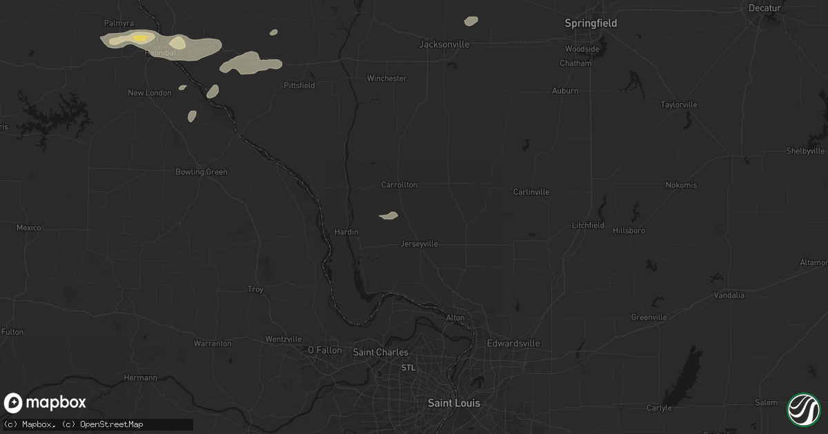 Hail map in Kane, IL on September 15, 2026
