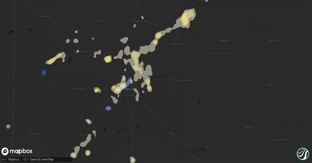 Hail map in Lorenzo, TX on September 15, 2026