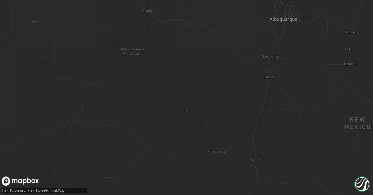 Hail map in Truth Or Consequences, NM on September 16, 2011