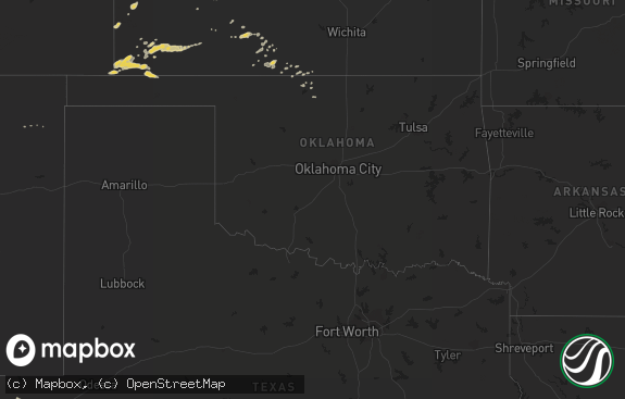 Hail map preview on 09-16-2011