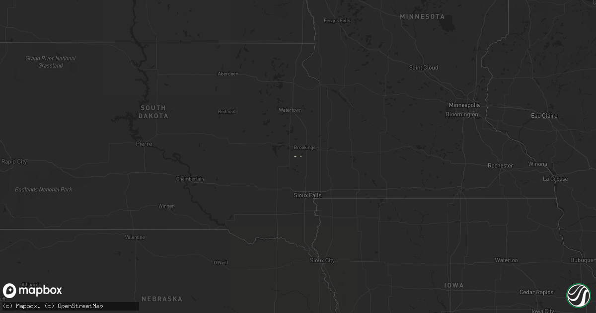 Hail map in New Mexico on September 16, 2012