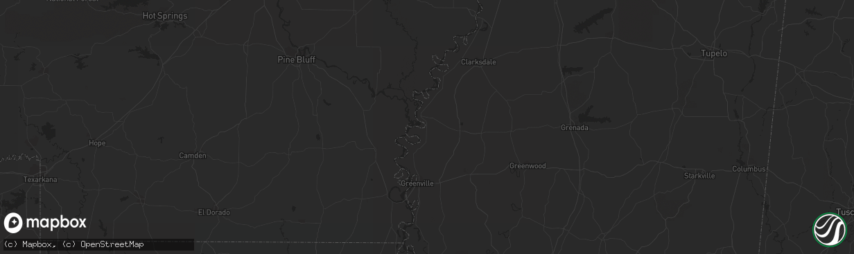 Hail map in Amarillo, TX on September 16, 2013