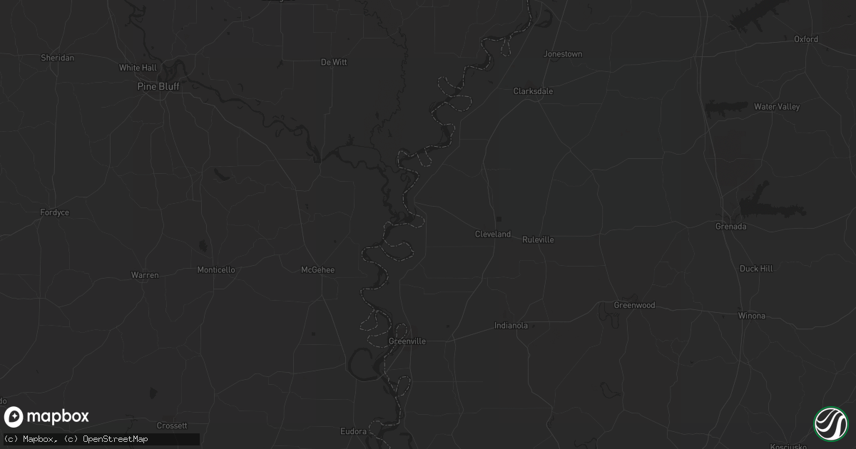 Hail map in Ellabell, GA on September 16, 2013