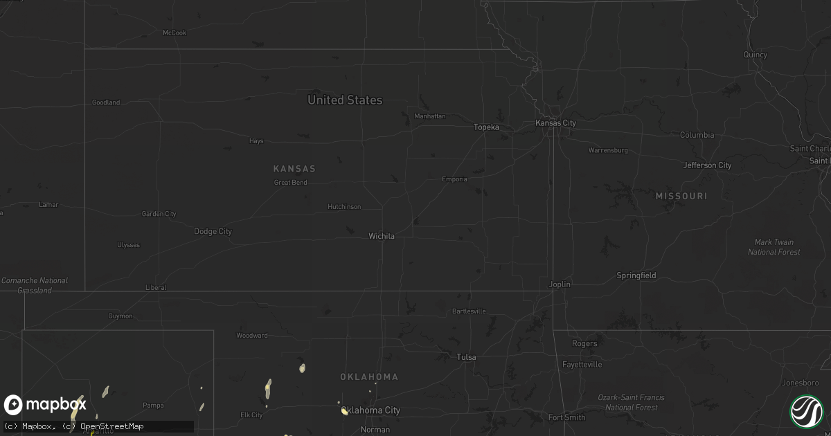Hail map in Florida on September 16, 2013
