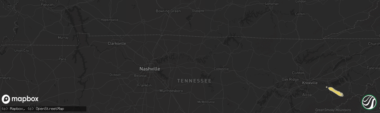 Hail map in Conover, NC on September 16, 2014