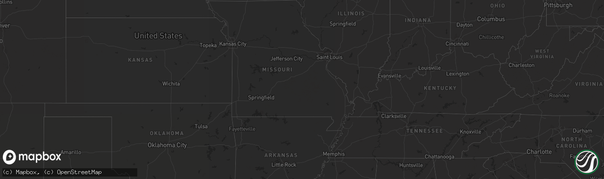 Hail map in Alabama on September 16, 2018