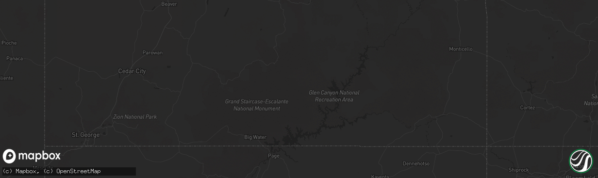 Hail map in Buckeye, AZ on September 16, 2019