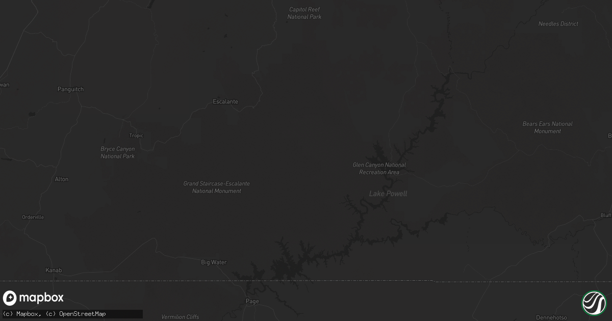 Hail map in Buckeye, AZ on September 16, 2019