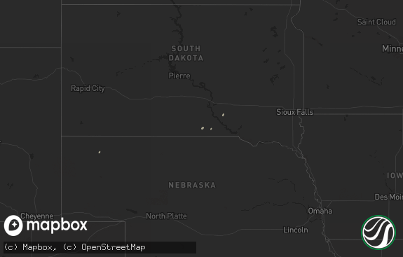 Hail map preview on 09-16-2025