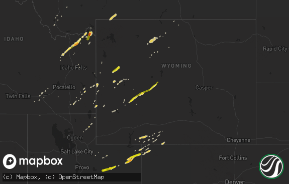 Hail map preview on 09-17-2013