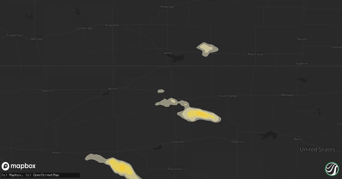 Hail map in Phillipsburg, KS on September 17, 2021