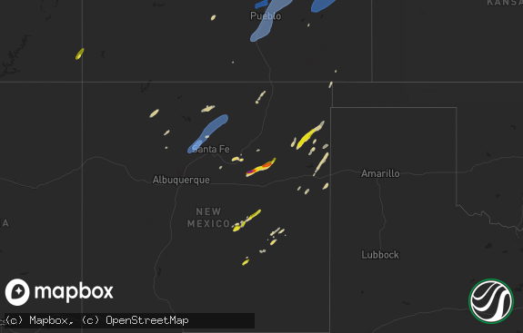 Hail map preview on 09-17-2024