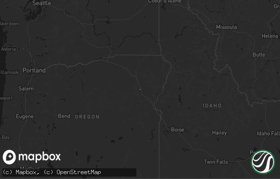 Hail map preview on 09-17-2026