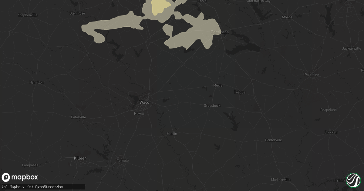Hail map in Allen, TX on September 18, 2011