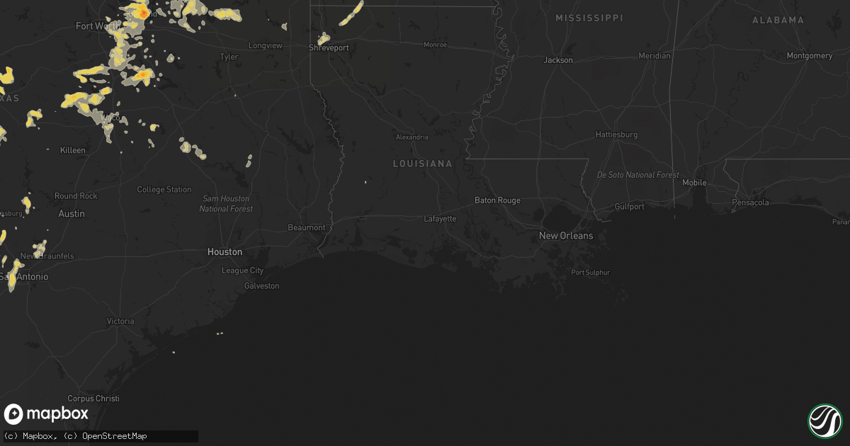 Hail map on September 18, 2011