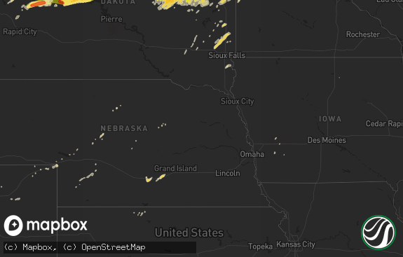 Hail map preview on 09-18-2013