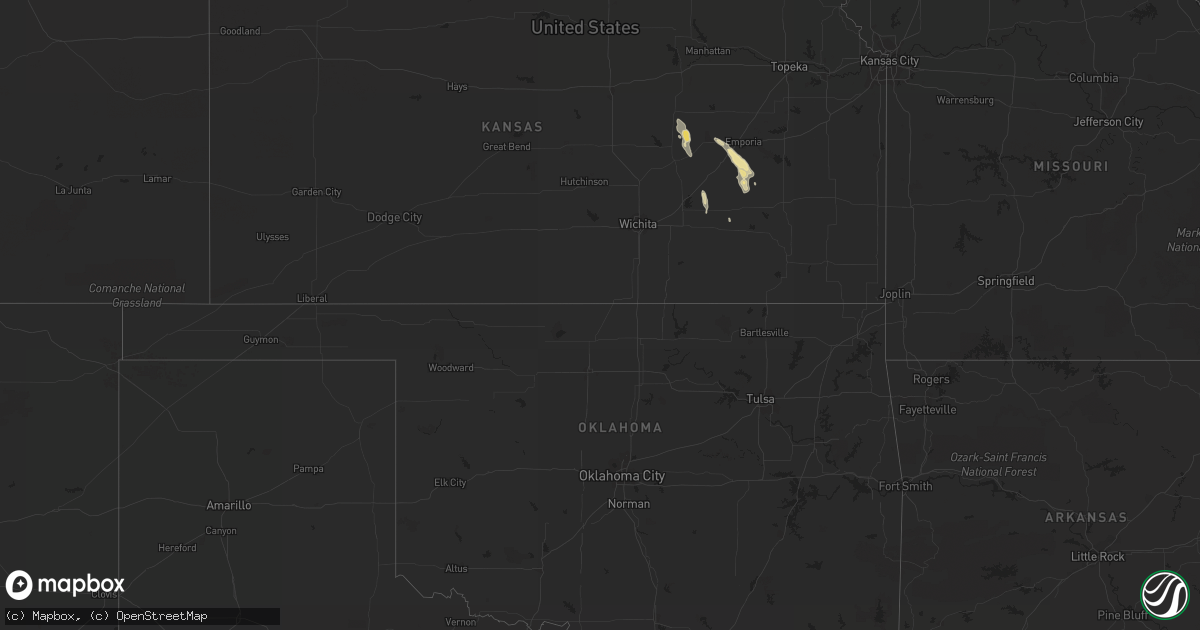 Hail map in Alabama on September 18, 2014