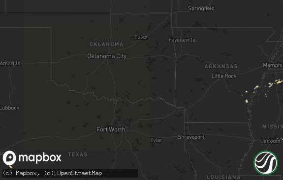 Hail map preview on 09-18-2014