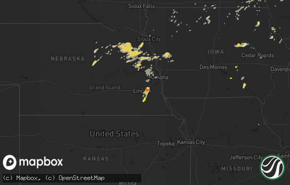 Hail map preview on 09-18-2019