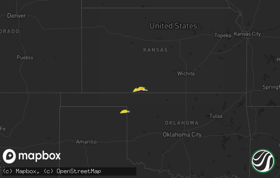 Hail map preview on 09-18-2024