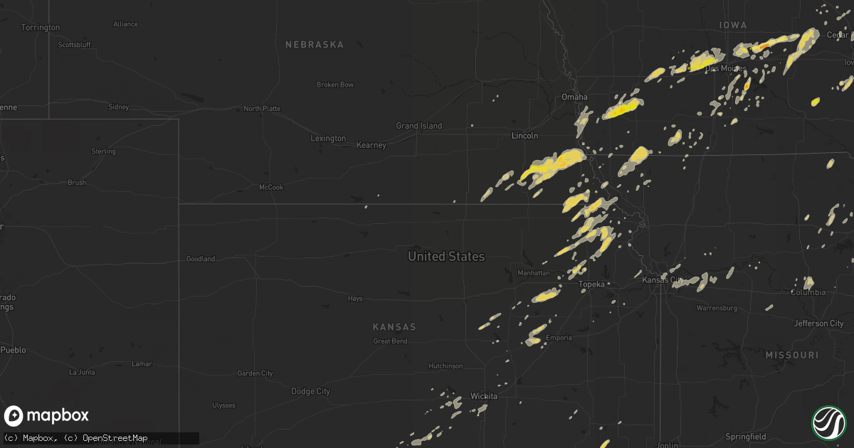 Hail map on September 19, 2013
