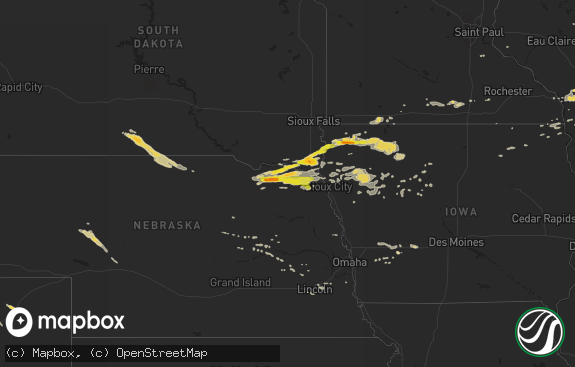 Hail map preview on 09-19-2014