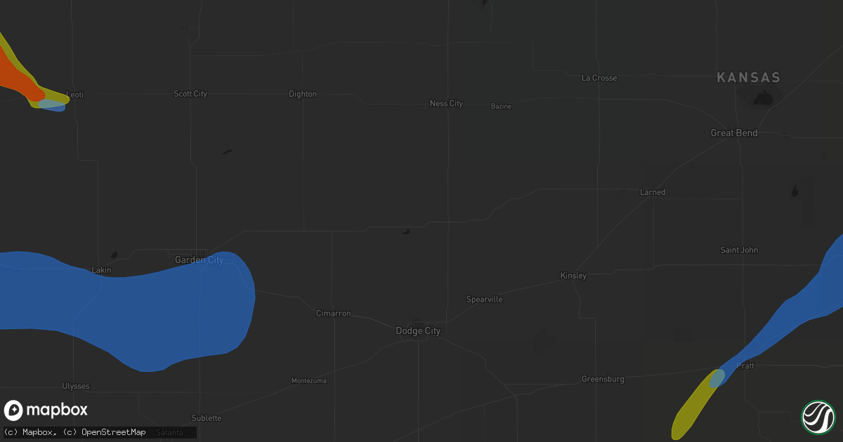 Hail map in Jetmore, KS on September 19, 2026