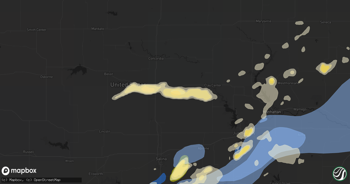 Hail map in Miltonvale, KS on September 19, 2026